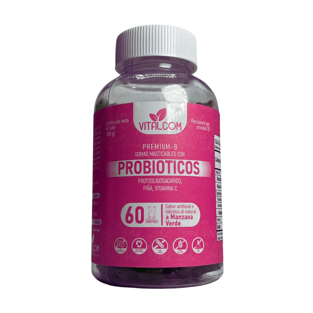 Gomas Probióticos Vitalcom x60