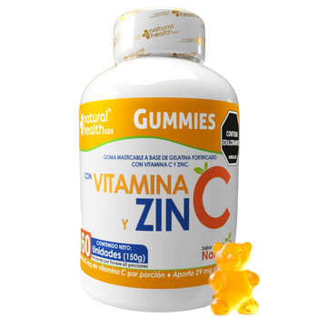 Gummies de Vitamina C y Zinc